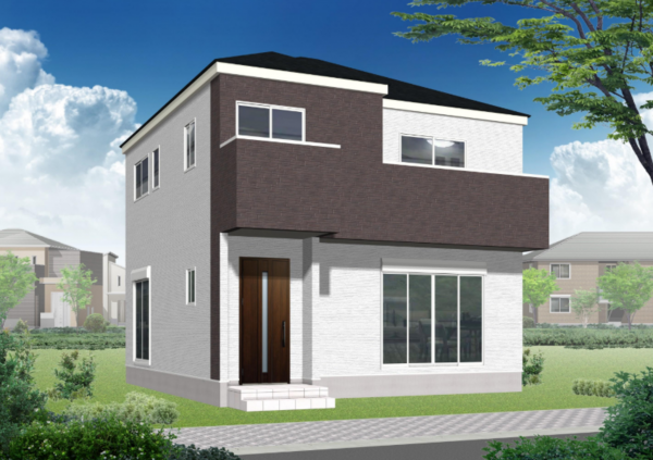 岡山市北区一宮、新築一戸建ての画像です