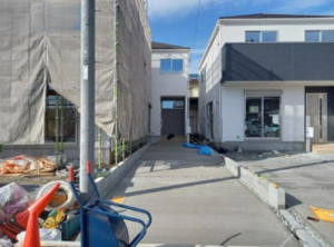 岡山市北区一宮、新築一戸建ての画像です