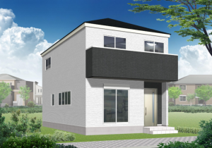 岡山市北区一宮、新築一戸建ての画像です