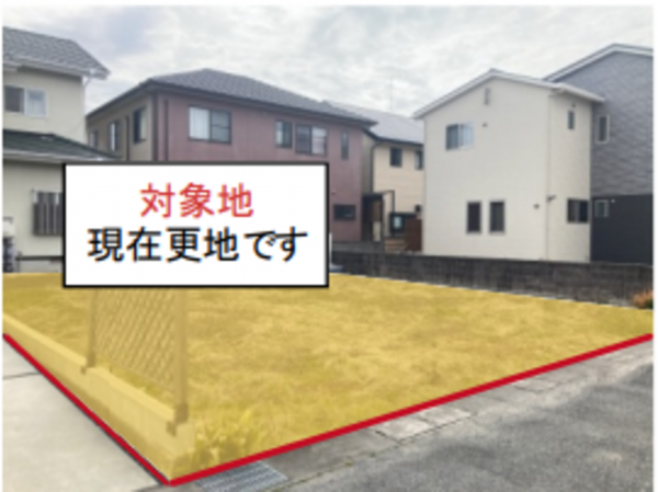岡山市北区撫川、土地の画像です