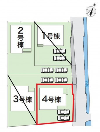岡山市北区辛川市場、新築一戸建ての画像です