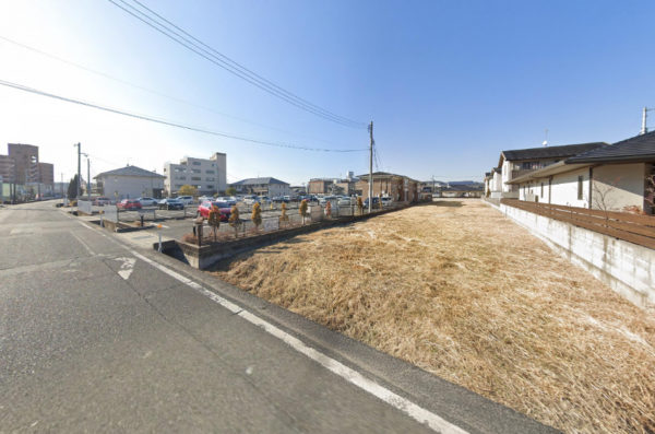 岡山市北区津高、土地の画像です