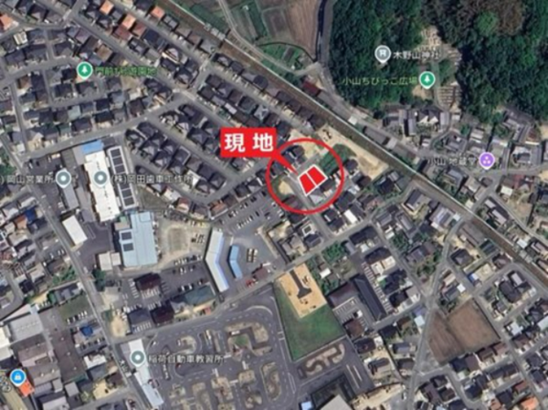 岡山市北区小山、新築一戸建ての画像です