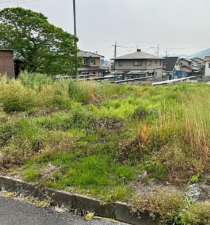 岡山市北区牟佐、土地の画像です