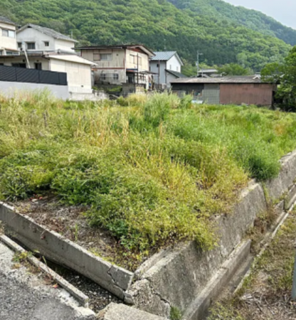 岡山市北区牟佐、土地の画像です