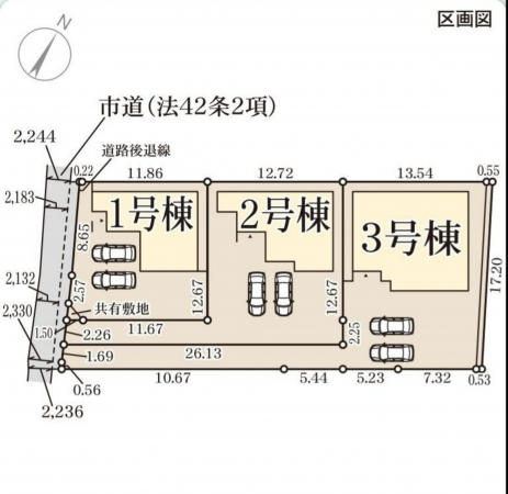 岡山市北区西辛川、新築一戸建ての画像です