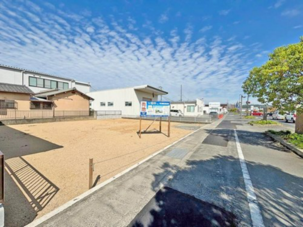 岡山市北区田中、土地の画像です