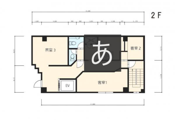 岡山市北区柳町、収益物件/店舗の画像です