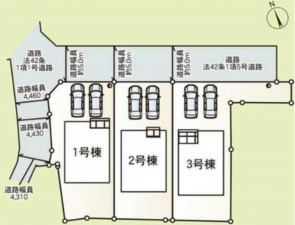 岡山市北区小山、新築一戸建ての画像です