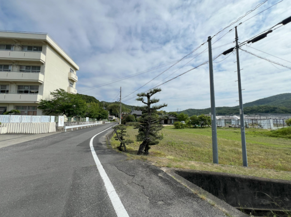 岡山市北区栢谷、土地の画像です