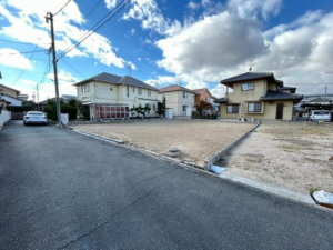 岡山市北区今、土地の画像です