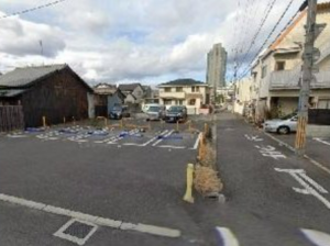 岡山市北区南方、土地の画像です