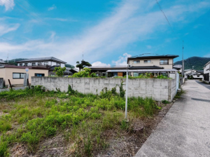 岡山市北区足守、土地の画像です