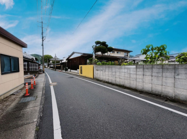 岡山市北区足守、土地の画像です