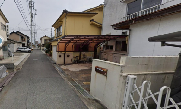 岡山市北区東古松南町、土地の画像です