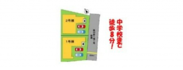 岡山市北区今保、新築一戸建ての画像です