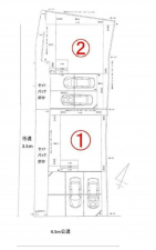 岡山市北区吉備津、新築一戸建ての画像です