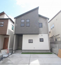 岡山市北区一宮、新築一戸建ての画像です