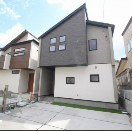岡山市北区一宮、新築一戸建ての画像です