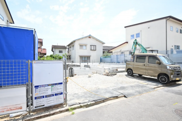 岡山市北区一宮、新築一戸建ての画像です
