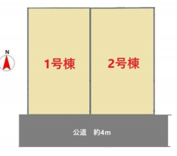 岡山市北区富町、新築一戸建ての画像です