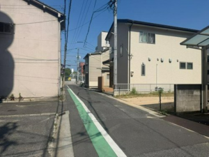 岡山市北区弓之町、土地の画像です