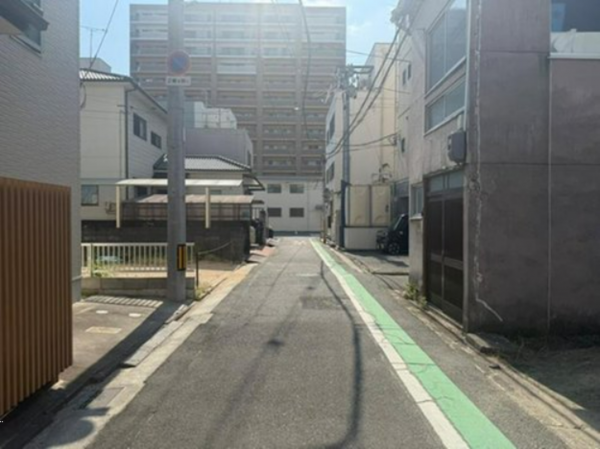 岡山市北区弓之町、土地の画像です