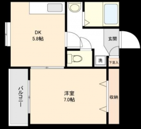 岡山市北区東古松、収益物件/マンションの画像です