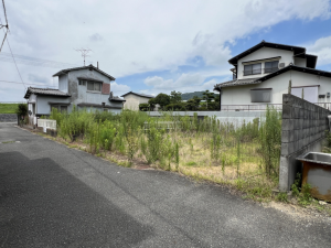 岡山市北区玉柏、土地の画像です