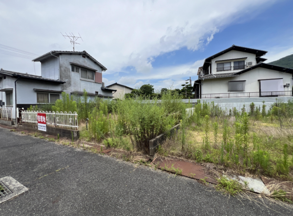 岡山市北区玉柏、土地の間取り画像です