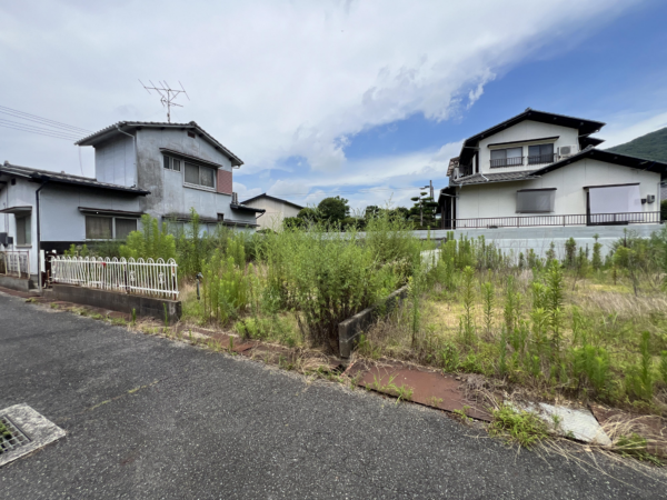 岡山市北区玉柏、土地の画像です