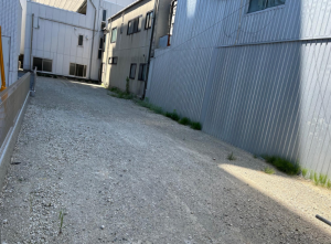 岡山市北区表町、土地の画像です