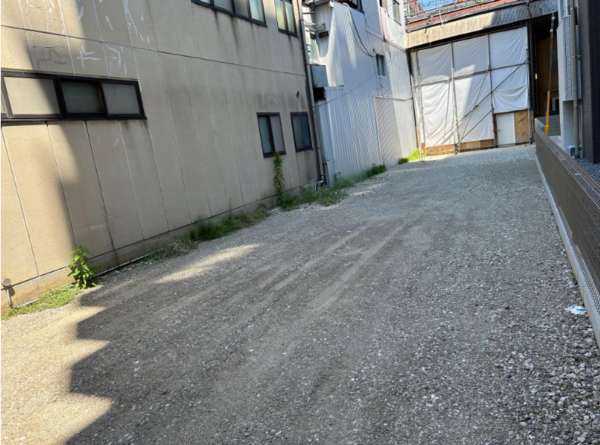岡山市北区表町、土地の画像です