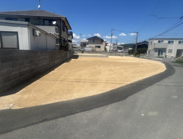 岡山市北区門前、土地の画像です