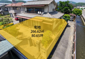 岡山市北区北方、土地の画像です