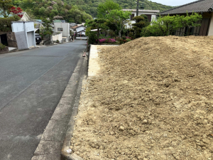 岡山市北区津高、土地の画像です