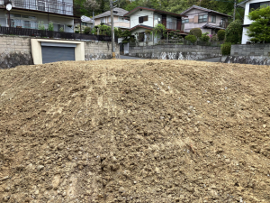 岡山市北区津高、土地の画像です