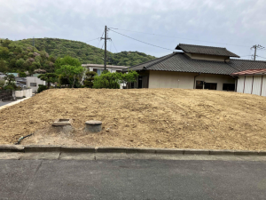 岡山市北区津高、土地の画像です