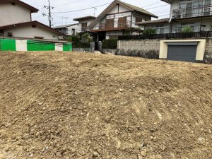 岡山市北区津高、土地の画像です