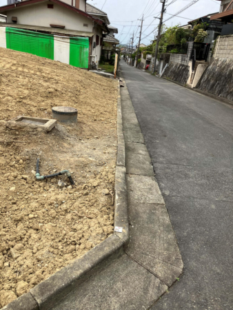 岡山市北区津高、土地の画像です