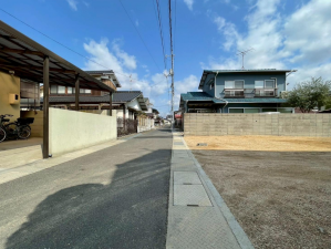 岡山市北区庭瀬、新築一戸建ての画像です
