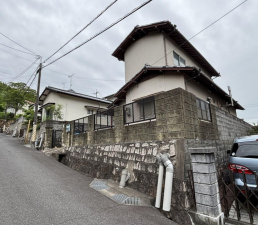 岡山市北区谷万成、土地の画像です