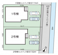 岡山市北区西辛川、新築一戸建ての画像です