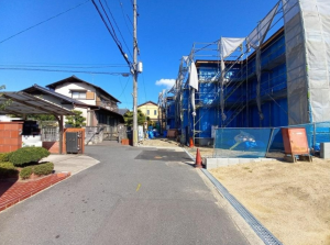 岡山市北区平野、新築一戸建ての画像です