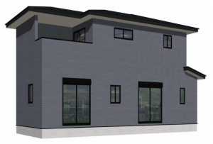 岡山市北区平野、新築一戸建ての画像です