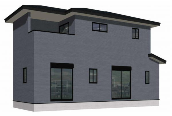 岡山市北区平野、新築一戸建ての画像です