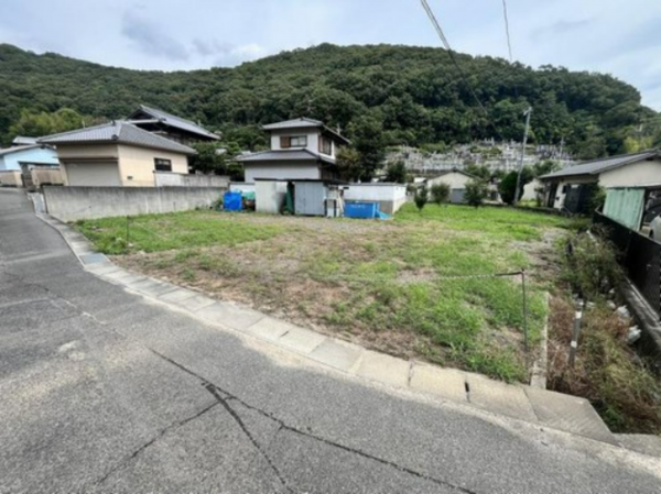 岡山市北区原、土地の画像です