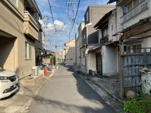 岡山市北区奉還町、土地の画像です