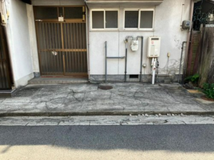 岡山市北区奉還町、土地の画像です