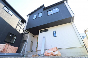 岡山市北区平田、新築一戸建ての画像です